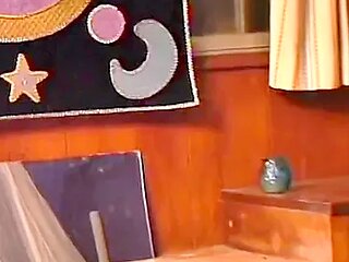 Brunette teen double penetrated and facialized