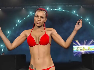 WWE 2k26 B-Fab Bikini Entrance