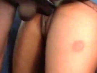 Tiffan Monroe is a busty ebony teen who fucks black cock