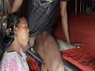 Desi Housewife Deep Throated and Fucked