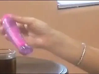 She Is Blonde Lady From France Who Got Her Holes Fucked by Lesbian Friend