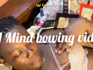Ebony Girl Got Fucked by His Long Anaconda
