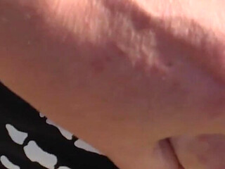 Outdoor Tits and Short Cock Sucking