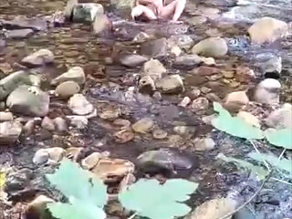 My Friend Also Recorded Me a Little Clip Playing Around in the River