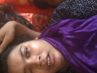 First Night of a newly married desi beautiful girl with addicted husband DesicoupleBd