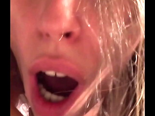 Candie Cross'_ tiny ass looked too good NOT to ruin. POV doggy drills   a creamy facial finish.