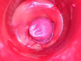 CAMERA INSIDE PUSSY: POWERFULL CUM IN PUSSY! BEST Internal ASMR in 4K