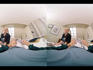 Nerdy Girl Wants Me to Cum on Her Body - Virtual Real Porn