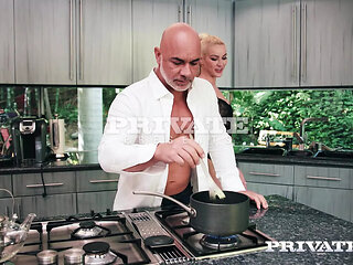 Private com - Cherry Kiss in the Kitchen Doesn't Work on Low Heat. What About You?