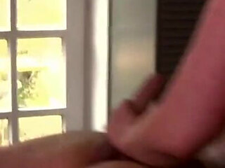 Blonde Babe Ass up Office Toy Play Wild Fuck