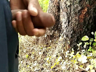 Indian Boy Playing with Cock, Pissing