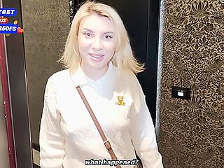 I Woke Up With An Escort Girl At The Hotel Room Door And Couldnt Resist Her Tight Pussy