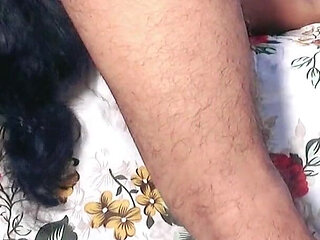Step Sister Catch by Her Step Brother While Doing Online Live Sex