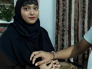 Muslim Stepsister In Hijab Fuck Hindu Stepbrother on Rakshabandhan