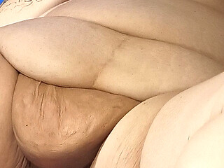 Wild Maniac in Bed with That Fucking Dildo Head