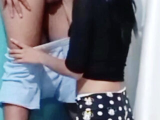 Skinny 20-year-old with no experience sucking cock and then I lick his ass