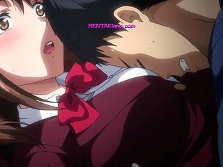 Uncensored uniform sex  blazer hentai beauty gets filled first time over & over