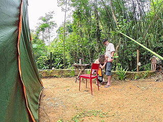 Strangers Having Sex at a Public Campsite.