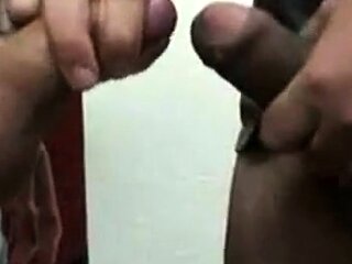 Two Cocks, One Hand: Amateur Handjob