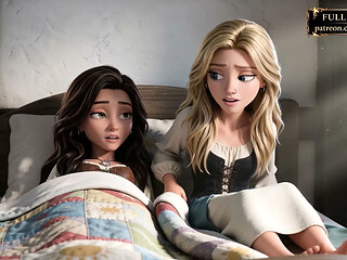 Five More Minutes  Cottage Morning 3D Animated Lesbian Scene