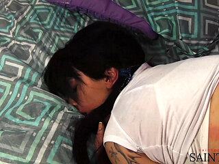 Molly Tosses Her Stepdads Salad for His Cock