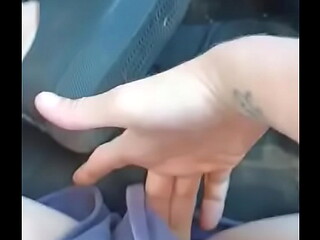 Masturbating in the car
