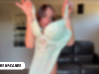 Micro lingerie Try-on Haul with british teen