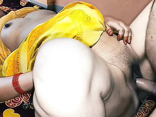 Indian Bhabhi Janvibhabhii Gets Hard Fuck From Boyfriend - Pink Pussy Creampie in Missionary & Doggy