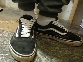 My Vans Skate Shoes and White Socks a Compilation of Videos Where I Play with Them.