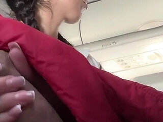 Public Dick Flashing in Airplane - Girl Brought Me to Cumshot in 2 Minutes