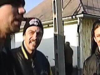German Pink Haired Doll Gets Hard Fuck in Trailer - Anal and Blowjob Action