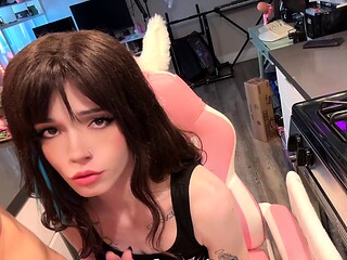 Homemade amateur webcam blowjob