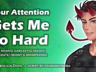 Your Negative Attention Gets Me Rock Hard - Moaning Loud - Diabolical D3vil Strokes