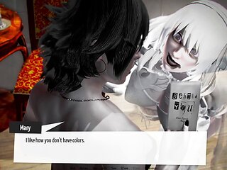 Visual novel, harem, porn game