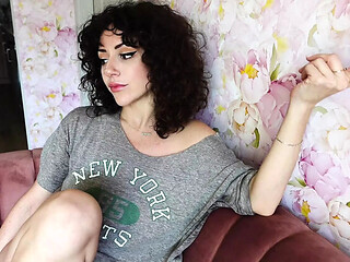 Stepbrother Gets His First Handjob from Busty Brunette MILF SavvyStar in POV