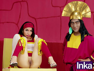 INKA SEX - PARODY LAS LOCURAS DEL EMPERADOR KUXCO SE FOLLA POR EL ANO A SU AMIGA MALINDA