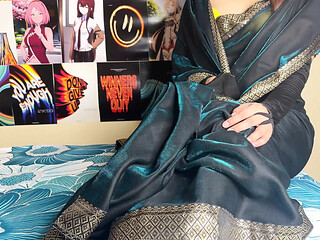 Indian GF sucks stepbrother's cock with enthusiasm