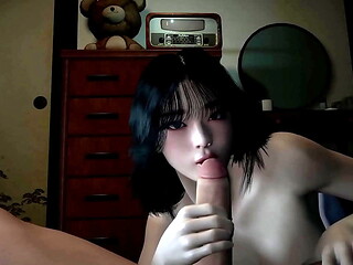Korean Wife will do anything l 3d hentai animation