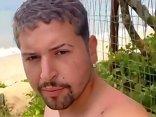 I Sucked on the Big Dick in Porto Seguro on the Beach Where People Would Walk by and Look.