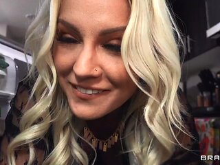 Kenzie Chooses Dick Over Dishes With Kenzie Taylor, Seth Gamble - Brazzers