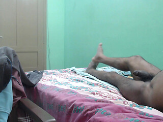 Masturbatting on Bed