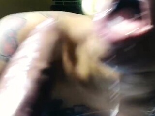 Hot teen gets black cock in POV fuck scene