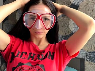 Hottest brunette solo webcam masturbation 2