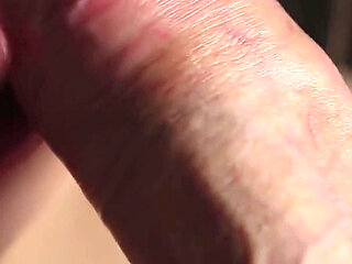 Great Blowjob Without Hands, Cum in Mouth - Close up
