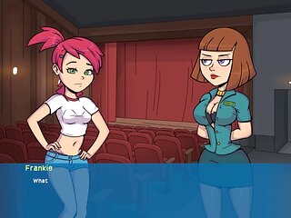 Big boobed mommy in Camp Pinewood ready for some sexy gameplay