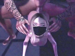 Anal romp in the warehouse, Second Life