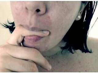 Italian Asmr Brain Orgasm With My Tongue On Your Cock Insalivated Fingers