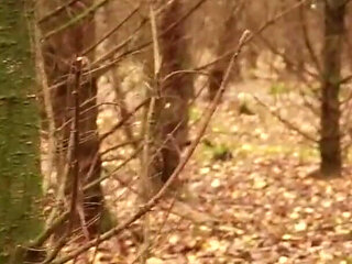 British 18-year-old in uniform uses she wee to piss outside