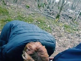 Stepmom Sucked My in the Woods