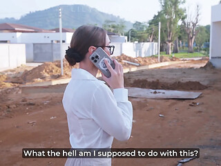 Unfinished Villa gets hot and nasty as real estate agent stepsister shows